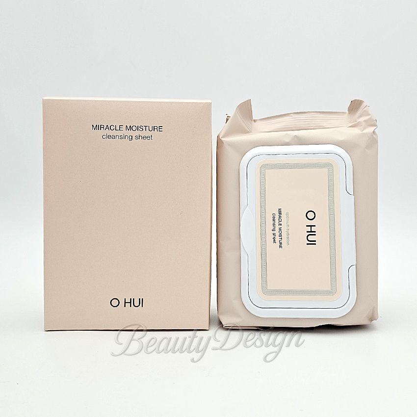 오휘 미라클 모이스처 클렌징 시트 60매