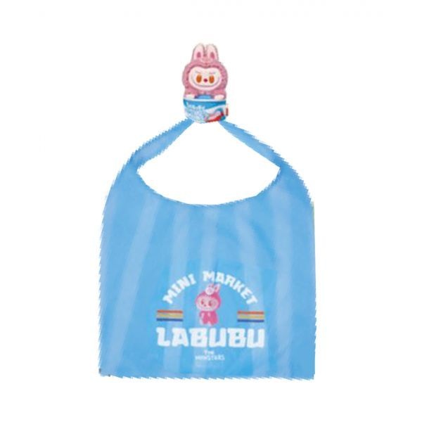 Pop Mart 팝마트 라부부 장바구니 블루 - 성수 라부부의 수상한 편의점 팝업 스토어 한정 Pop Mart Labubu