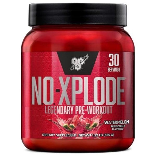 BSN N.O.-XPLODE 운동 전 보충제(크레아틴  베타-알라닌 에너지 포함) 과일 펀치 60회 제공 2.45 (과일 펀치)