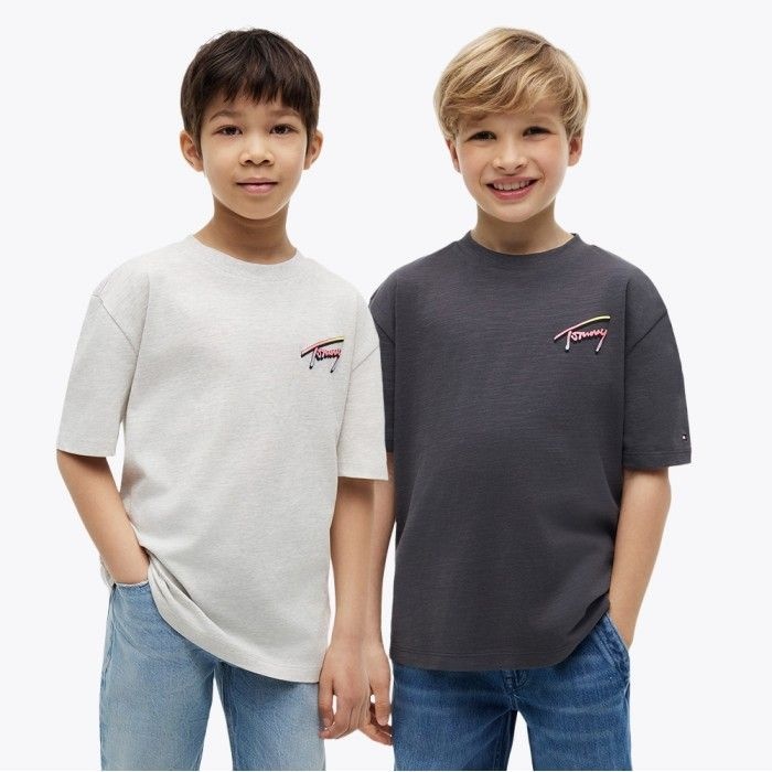 TOMMY HILFIGER 타미힐피거 키즈 [공식][정상가:52,000원] 세일링 그래픽 티셔츠 2종 택1 T42G3KKO900BT1