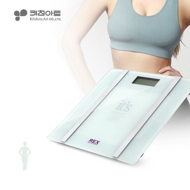 투명 유리 체중계 저울 디지털 스마트 전자 가정용 검사 건강