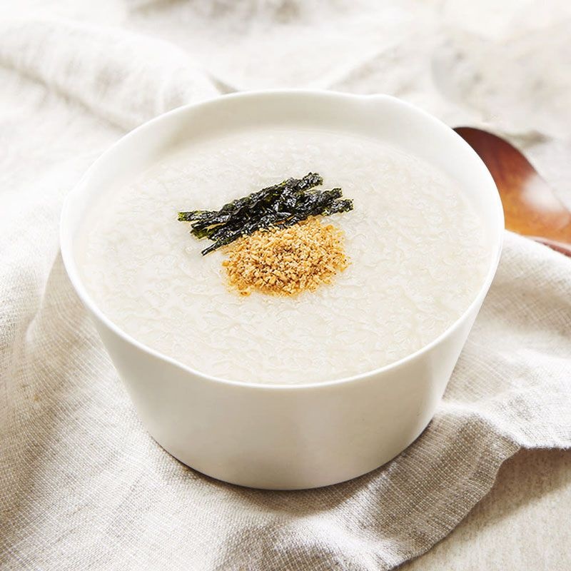 다림식품 DalimFood 정성그대로 부드럽고 담백한 흰죽 500g x 1팩/캠핑 등산 운동전후 야식 간식 즉석죽