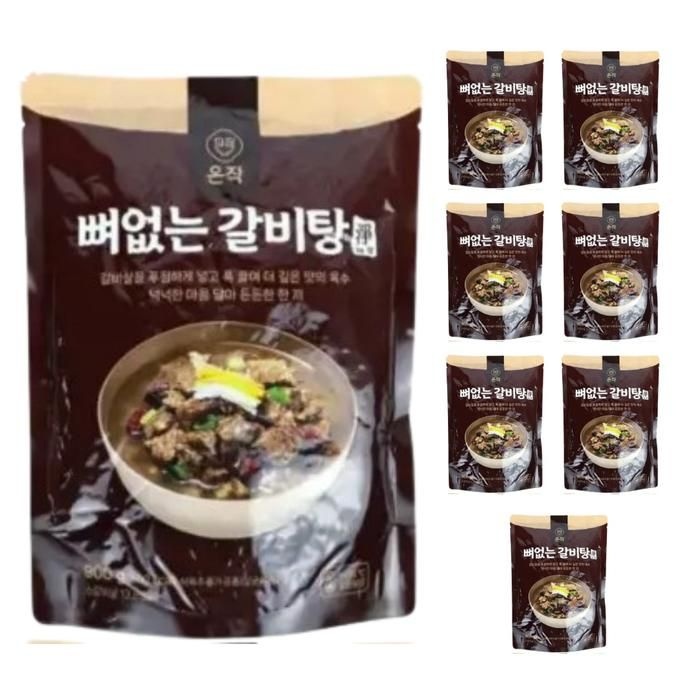 [단비] 온작 이영자의 뼈없는 갈비탕 900g x 8팩