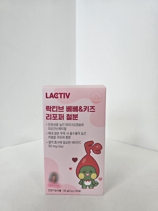 [락티브] 락티브 베베  키즈 리포퍼 철분 2g x 30포