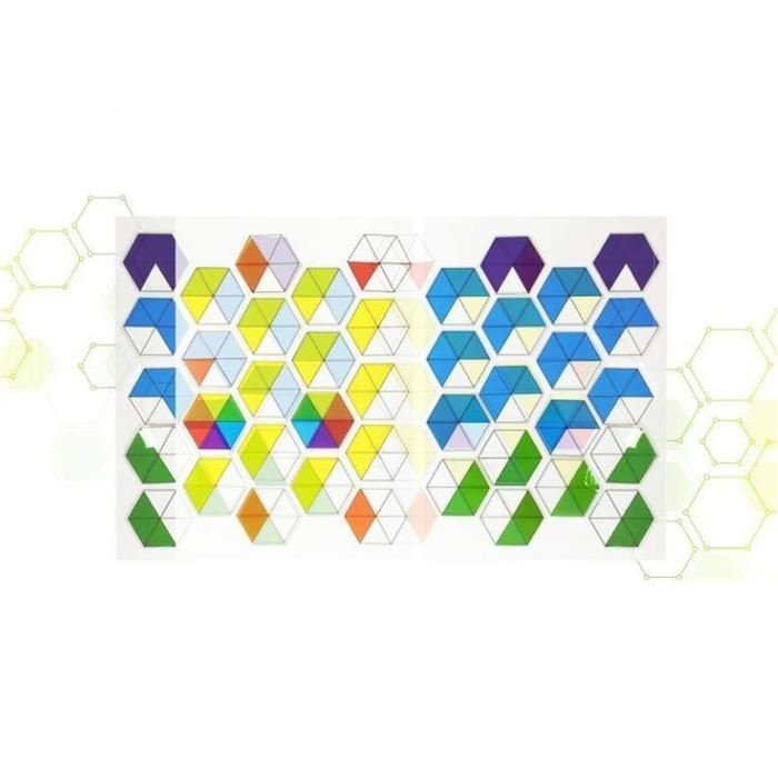 [창의와 날개] ON-tact 창의꾸러미 KIT 투명 육각 분수 필름 세트 x 5세트 학교 단체