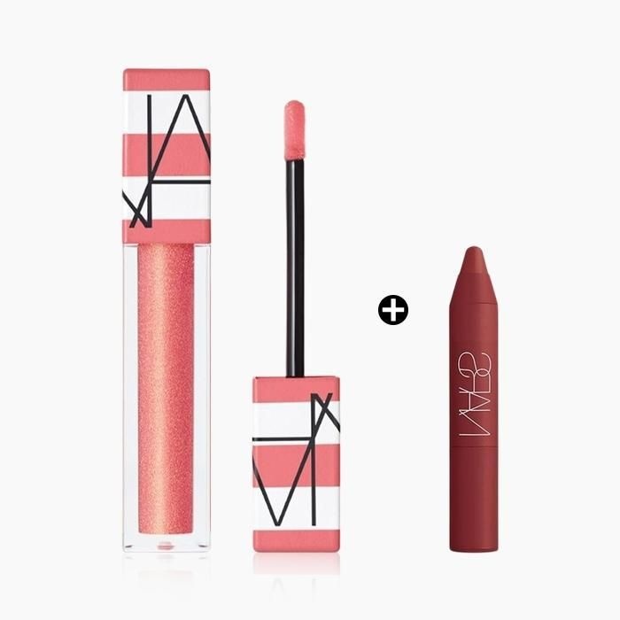 [백화점제품] 나스 핫 이스케이프 컬렉션 에프터글로우 립오일 세트 5.7ml