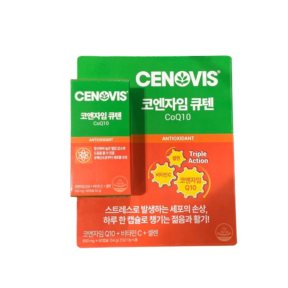 세노비스 코엔자임 큐텐 600mg x 90 캡슐 x 2개