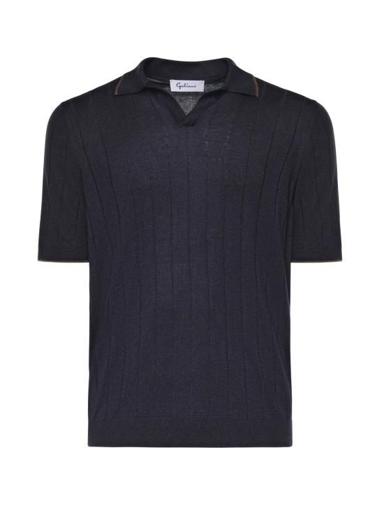 [해외] 26SS 갈리아노 폴로 티셔츠 43181 23510597 NAVY