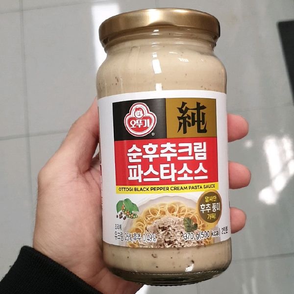 오뚜기 순후추크림 파스타소스 370g