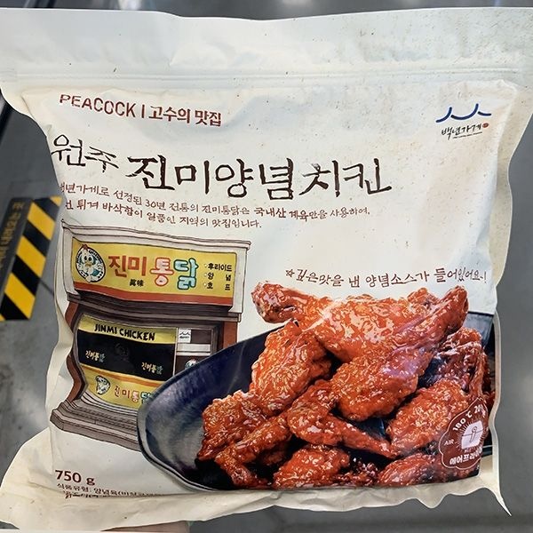 피코크 원주 진미양념치킨 750g