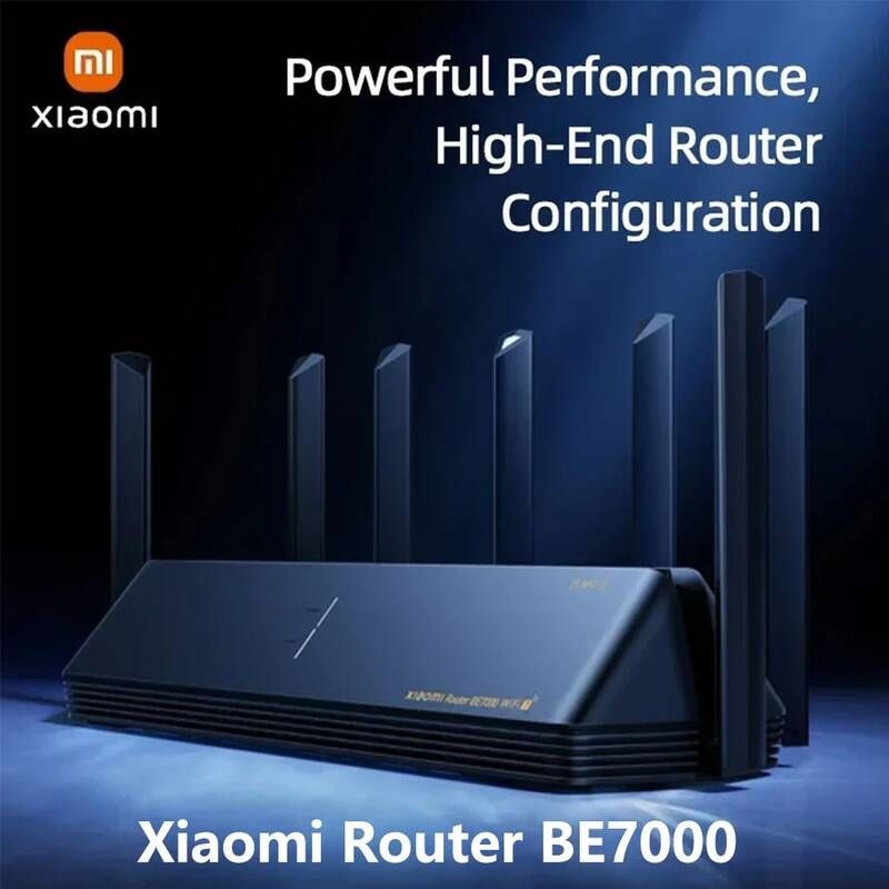 XIAOMI [해외] 유심공유기 샤오미 미 라우터 BE7000 트라이밴드 와이파이 리피터 VPN 1GB 메쉬 USB 30 IPTV 4 X 25G 이더넷 포트 모뎀 신