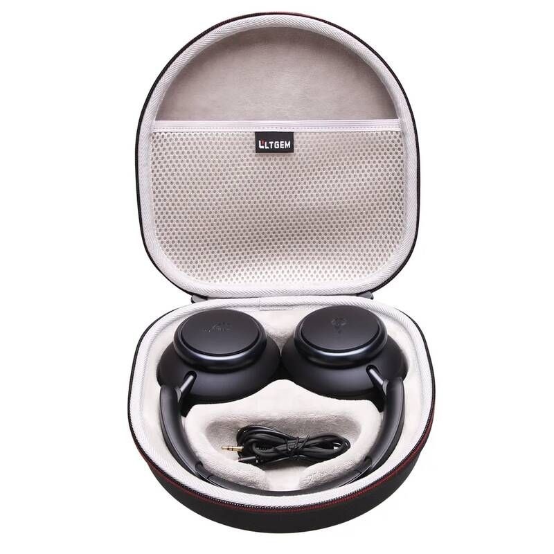 LTGEM [해외] 헤드셋파우치 헤드폰 케이스 Anker Soundcore Space One ProQ45Life Q35 헤드셋 보호용 여행용 보관 가방용 LTGEM 케이스케이