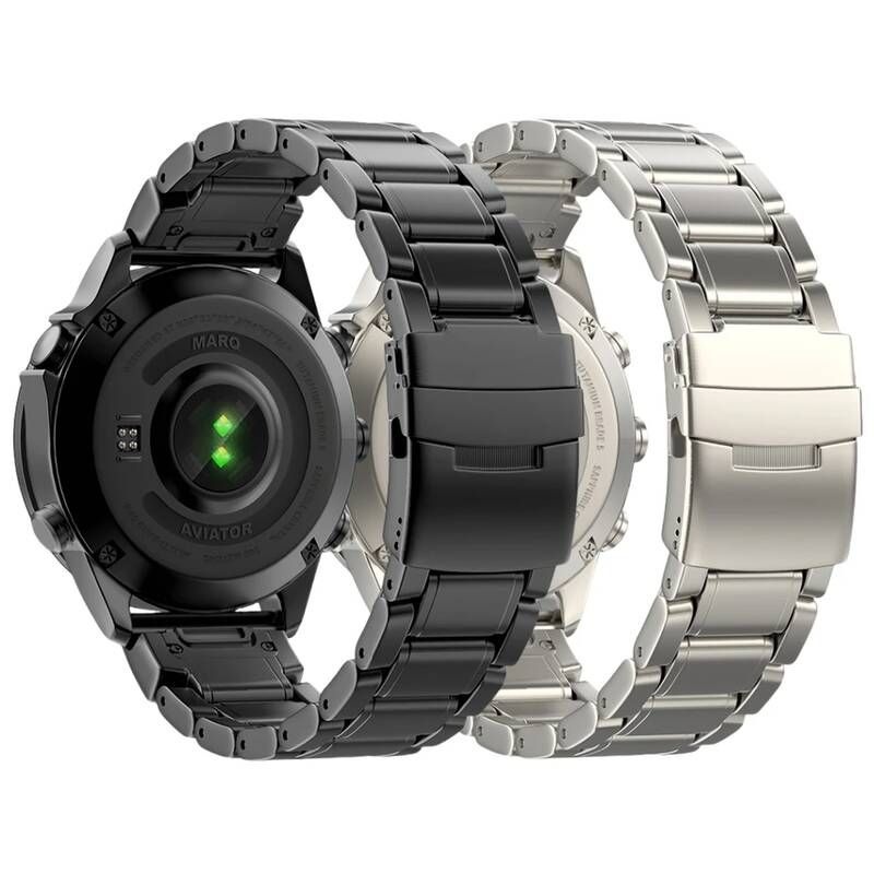 가민피닉스 Garmin Fenix8 47mm 51mm 6Pro5XPlus Instinct2X 스트랩 손목 밴드 22 26mm 티타늄 Marq Aviator 퀵 핏 시계 팔찌