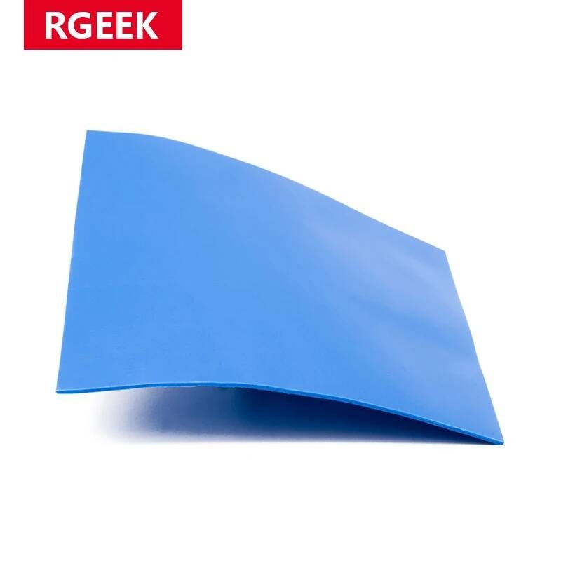 [해외] 그래픽카드써멀패드 방열패드 RGEEK 60 WmK GPU CPU 방열판 쿨링 실리콘 패드 100mmx100mmx1mm 열