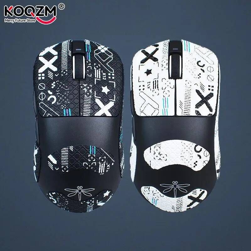 KOQZM [해외] 잠자리마우스스티커 마우스 그립 테이프 스케이트 수제 스티커 Vgn 잠자리 F1 게임용 무선 프로 맥스 마우스용 미