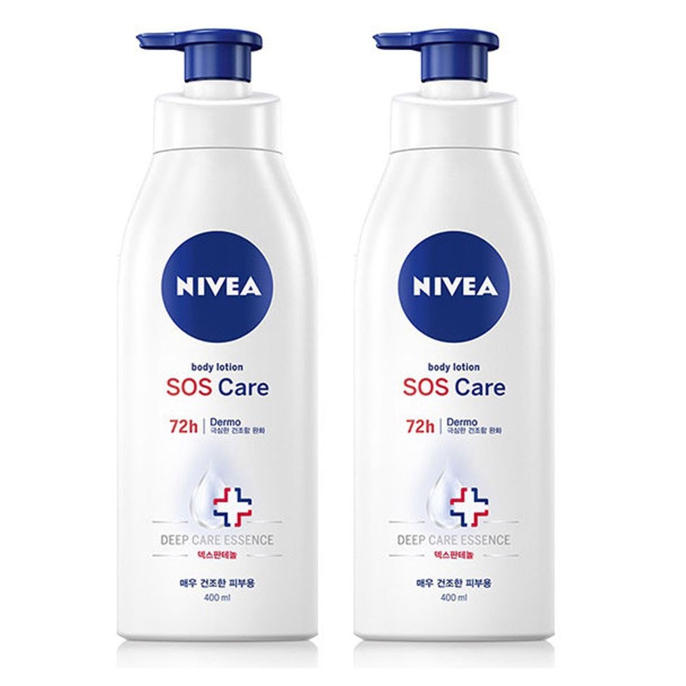 [오늘출발] 니베아 SOS케어 바디로션 400ml x2개
