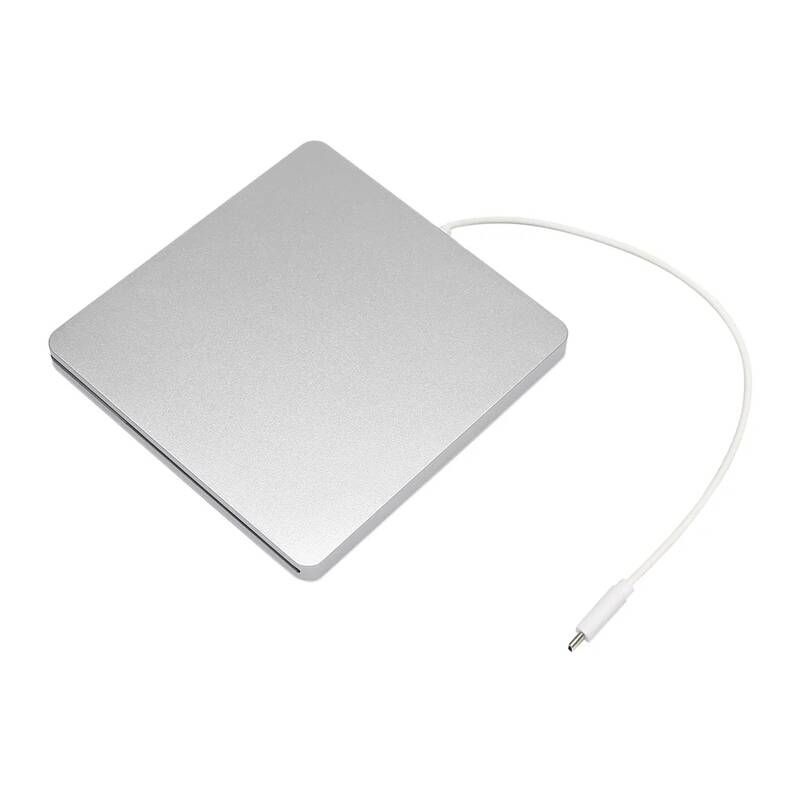 [해외] CD롬 플레이어 USB-C Superdrive DVD CD 드 외장 재작성기 C 버너 노트북 윈도우 8 7 비스타 맥 OSX