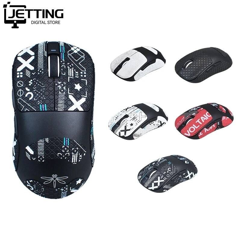 JETTING [해외] 잠자리마우스스티커 마우스 그립 테이프 스케이트 수제 스티커 Vgn 잠자리 F1 게임용 무선 프로 맥스 마우스용 미