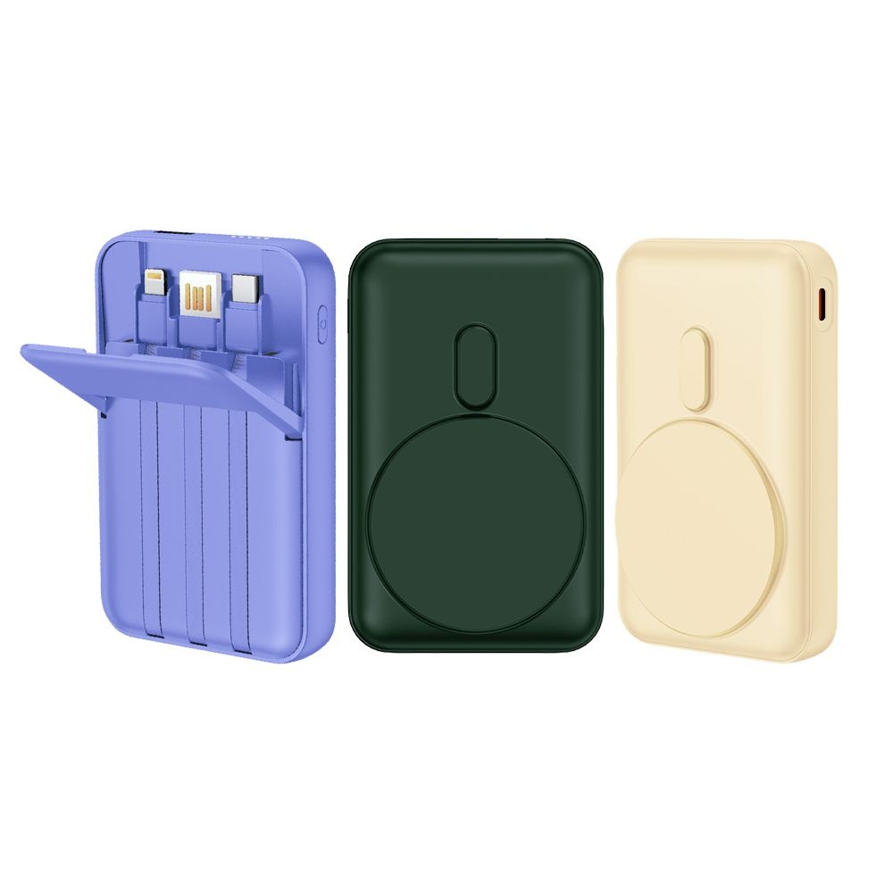 [엑스트라] 볼트 S20 맥세이프 3in1 케이블내장 보조배터리 10000mAh