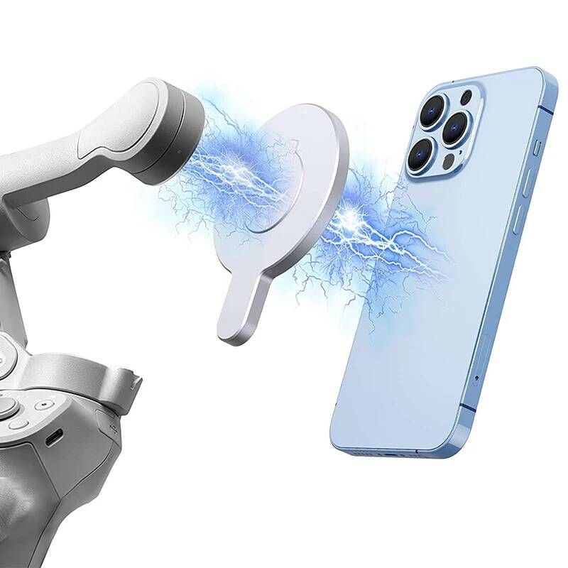 SZKOSTON [해외] DJI Osmo Gimbal Stabilizer Magsafe OM77P654SE4 전화 자석 링 클램프 홀더