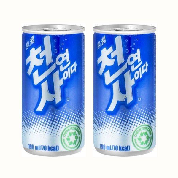일화 천연 사이다 캔사이다 캔음료 탄산 190ml 30캔 GST