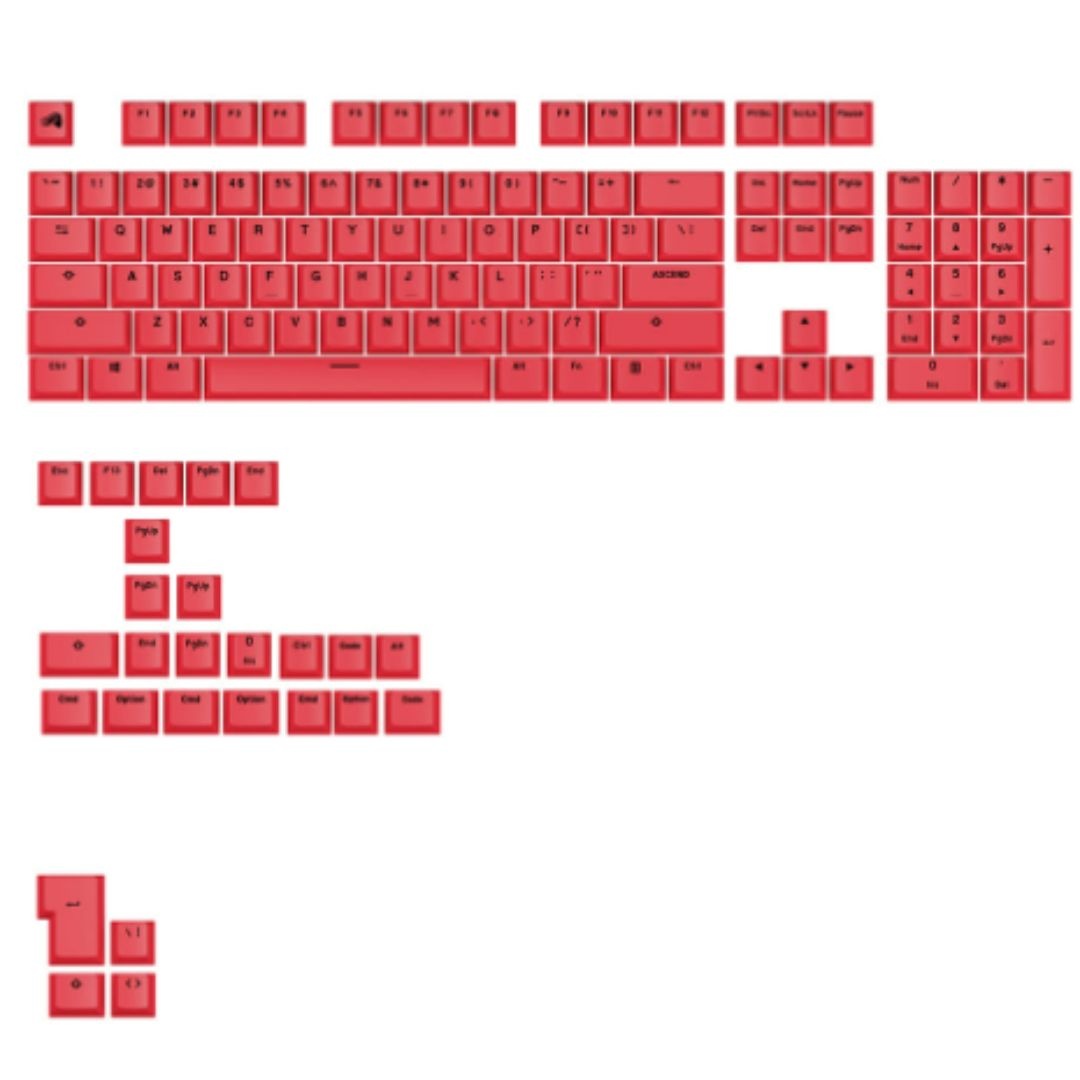 글로리어스 GPBT Basics Revive Red 키캡 세트 영문