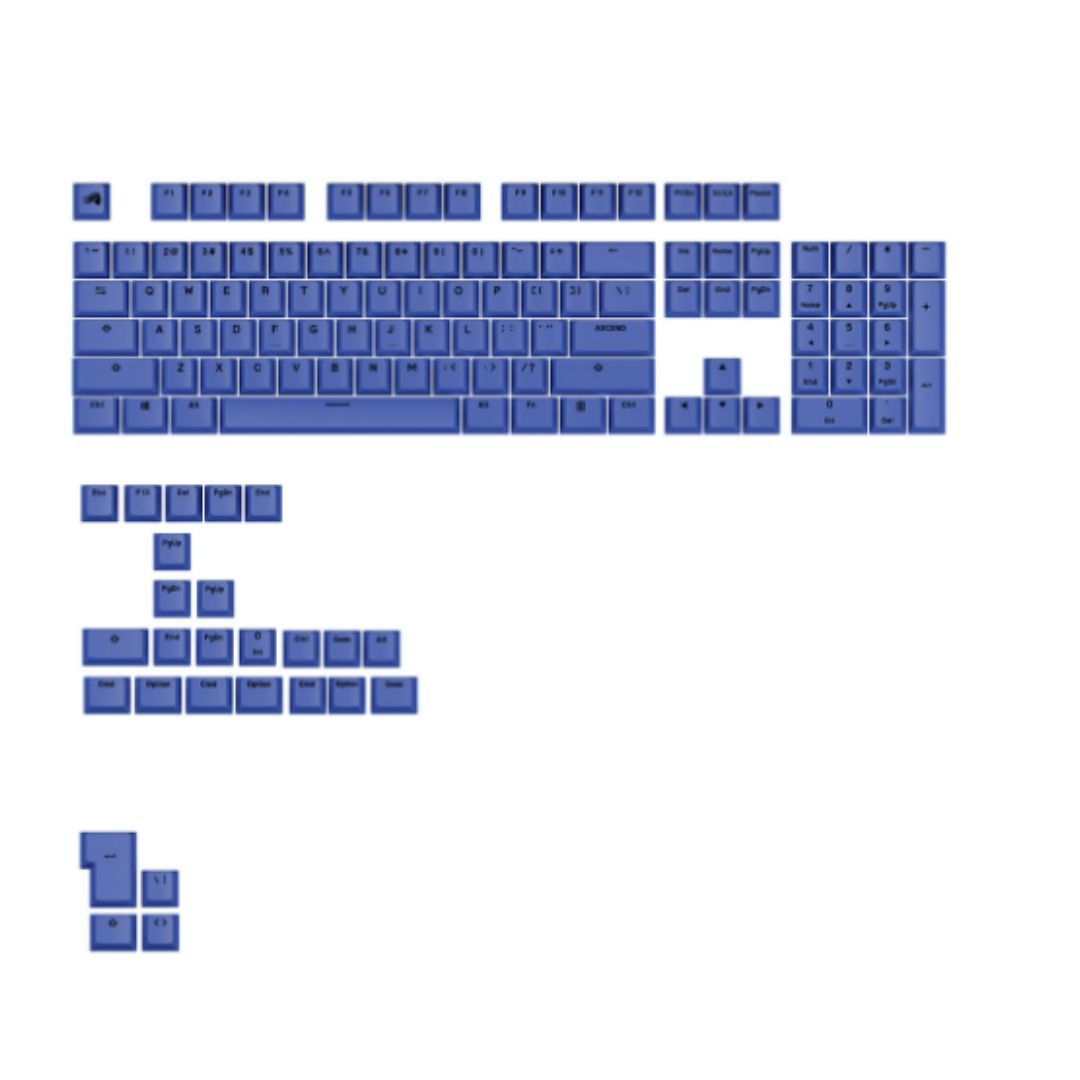 글로리어스 GPBT 베이직 Mana Blue 키캡 세트 영문
