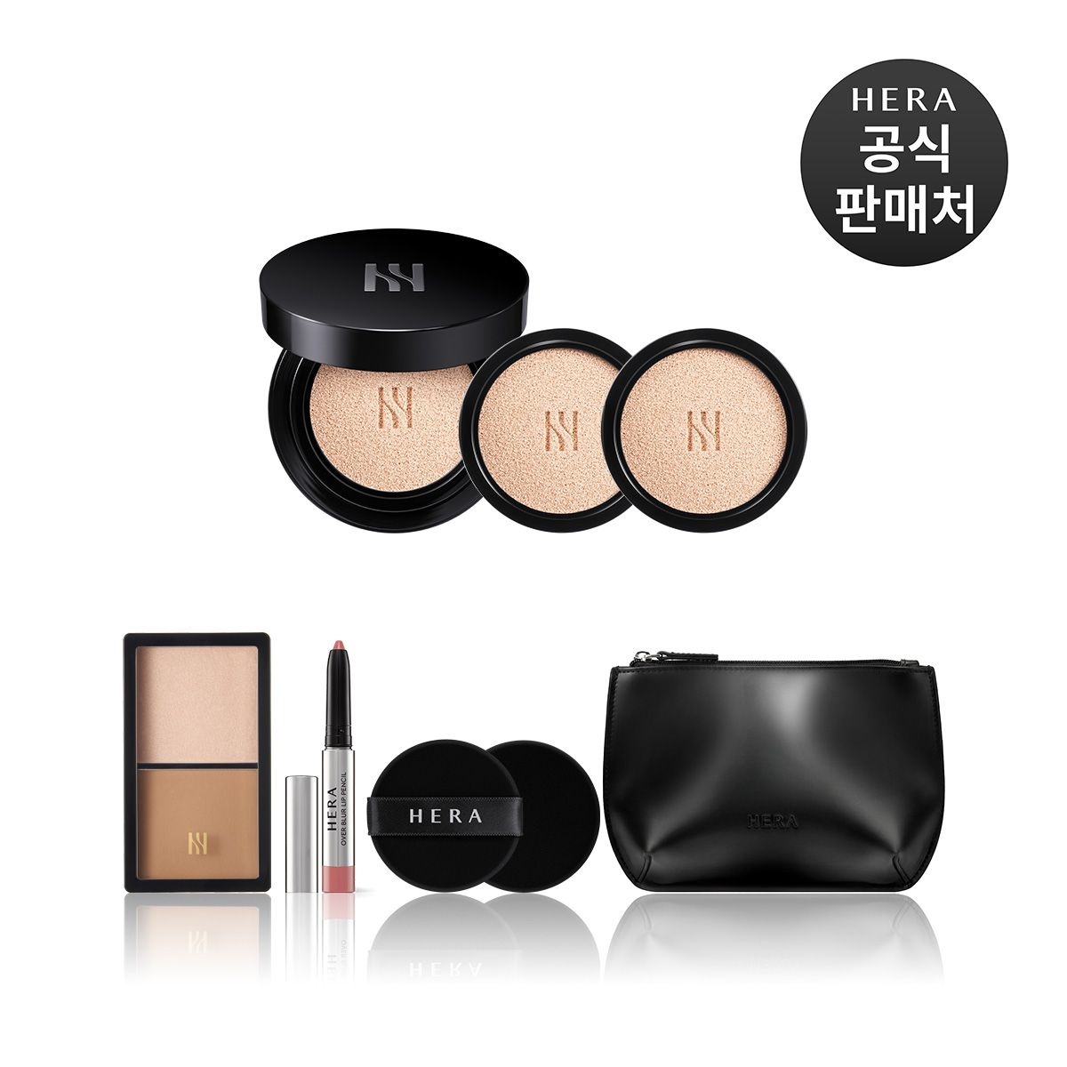 [롯데백화점] 헤라 [어워즈]블랙쿠션 파운데이션 디럭스 SPF34/PA++ (본품15g+리필15gx2)
