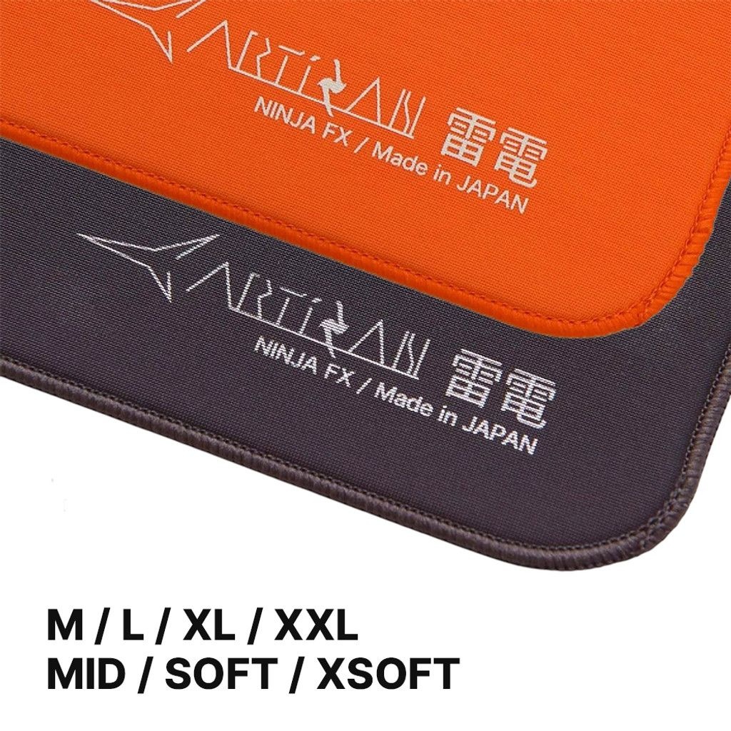 자체제작 [해외] ARTISAN 아티산 닌자 FX 라이덴 게이밍 논슬립 마우스패드 다양한 옵션 선택