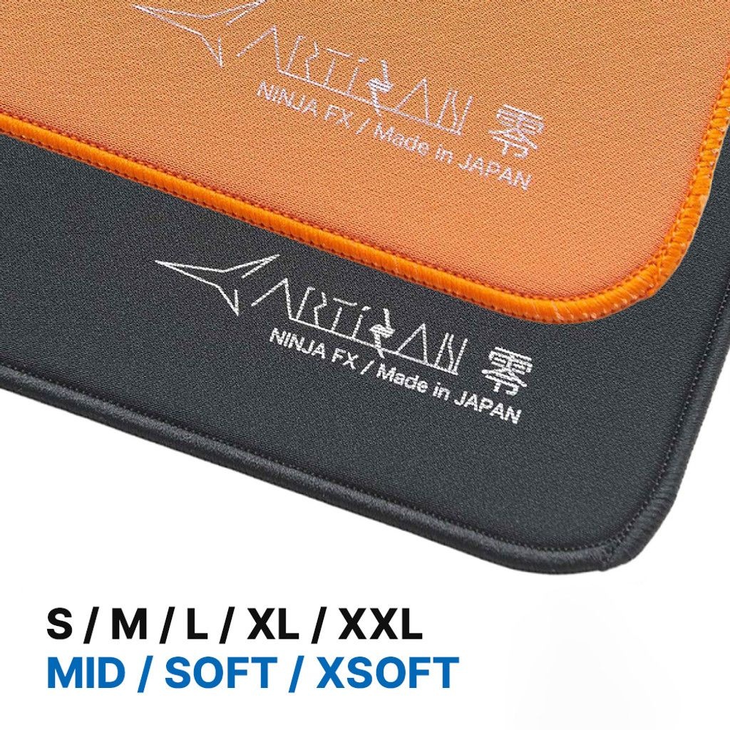 자체제작 [해외] ARTISAN 아티산 닌자 FX 제로 게이밍 논슬립 마우스패드 다양한 옵션