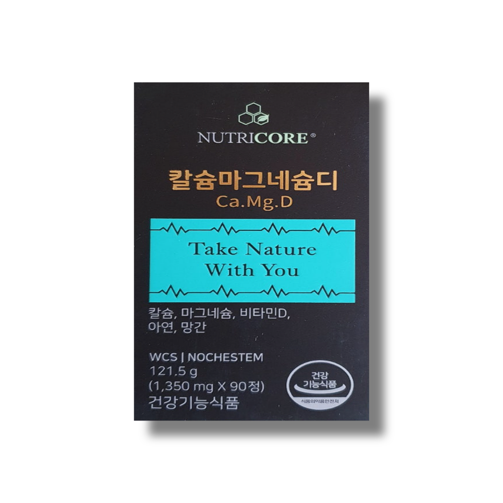 뉴트리코어 칼슘마그네슘디 1350mg x 90정