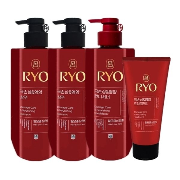 려 함빛 극손상 앤 영양 샴푸 592ml x2 + 컨디셔너 592ml...
