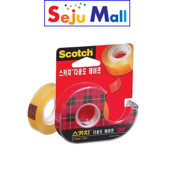 3M 스카치 다용도테이프 522D 12mmX20M  1갑12개_