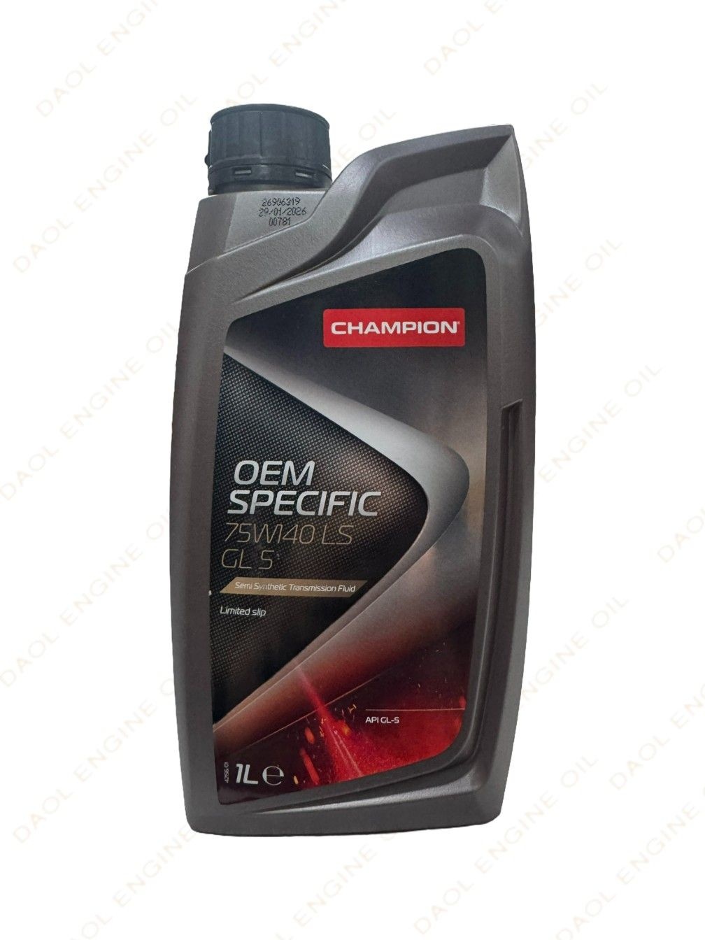 챔피온 OEM 스페시픽 75W140 1L, LSD 합성기어오일 디퍼런셜, GL-5, 국내외차량