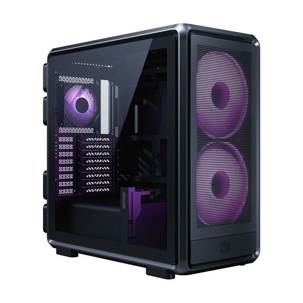 쿨러마스터 MasterFrame 600 MESH ARGB (블랙)