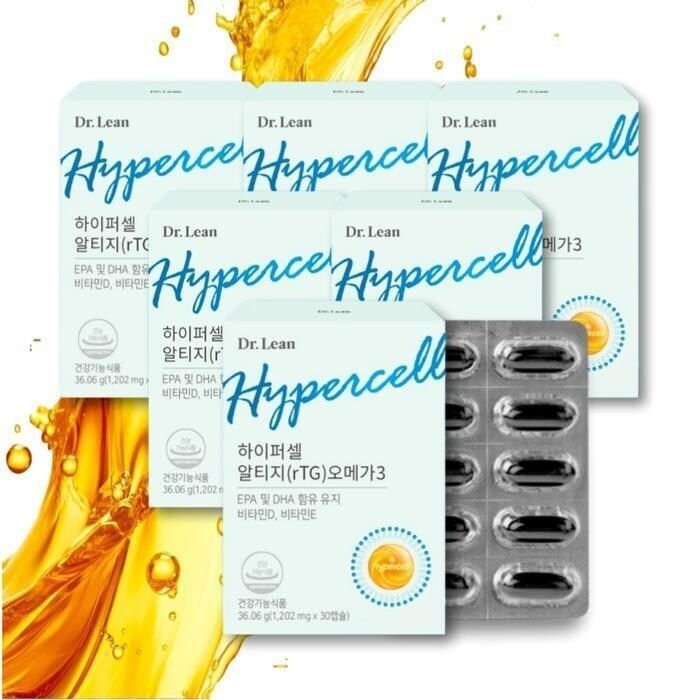 [닥터린] 닥터린 하이퍼셀 오메가3 알티지 고함량 X 6  TB (30647629)