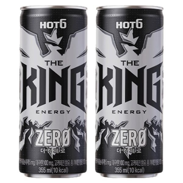 롯데 핫식스 더킹 제로 355ml x 12개