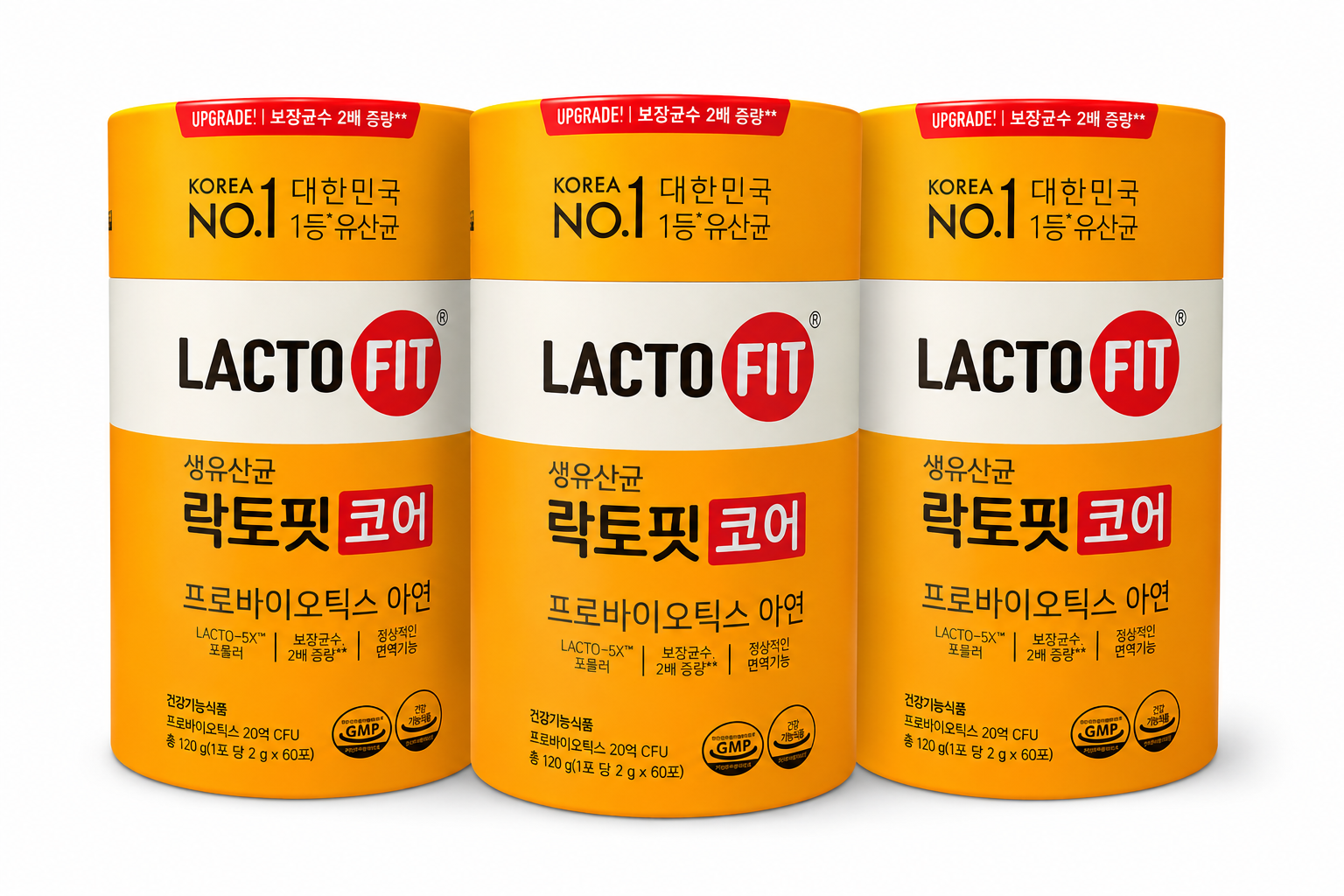 종근당건강 락토핏 코어 유산균 60포 x 3개