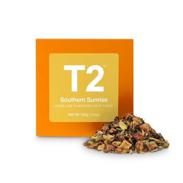 T2 티투 서던 선라이즈 루즈 리프 큐브 과일차 아이스티 100g