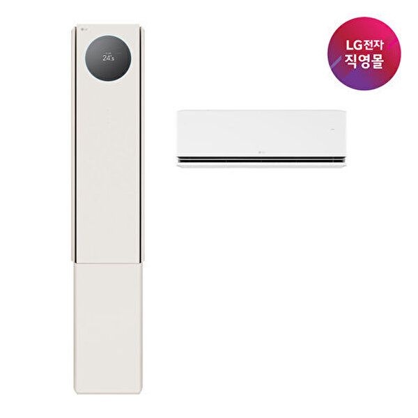 LG전자 [LG전자][LG전자 직영] LG 휘센 AI 오브제컬렉션 뷰I 프로 에어컨 2in1 (6시리즈) 58.5㎡ 매립배관형 FQ18GV6BK2M