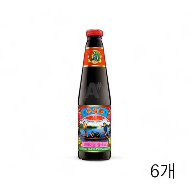 이금기 프리미엄 굴소스 510g X 6개 볶음 중식굴소스