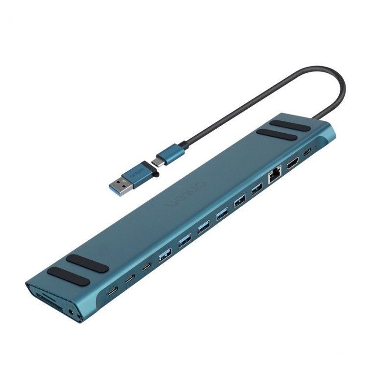 노트북 멀티 허브 SSD RJ45 AUX A타입 C타입 데이터 저장 전송 화면 4K UHD HDMI 확장 복제 스마트폰 충전