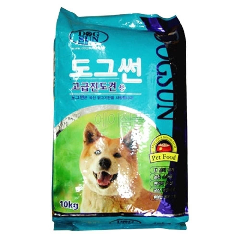 노잇 협력업체 진돗개용 면역 강화 오메가3 국산 사료 10kg 특수견 풍산개 핀셔