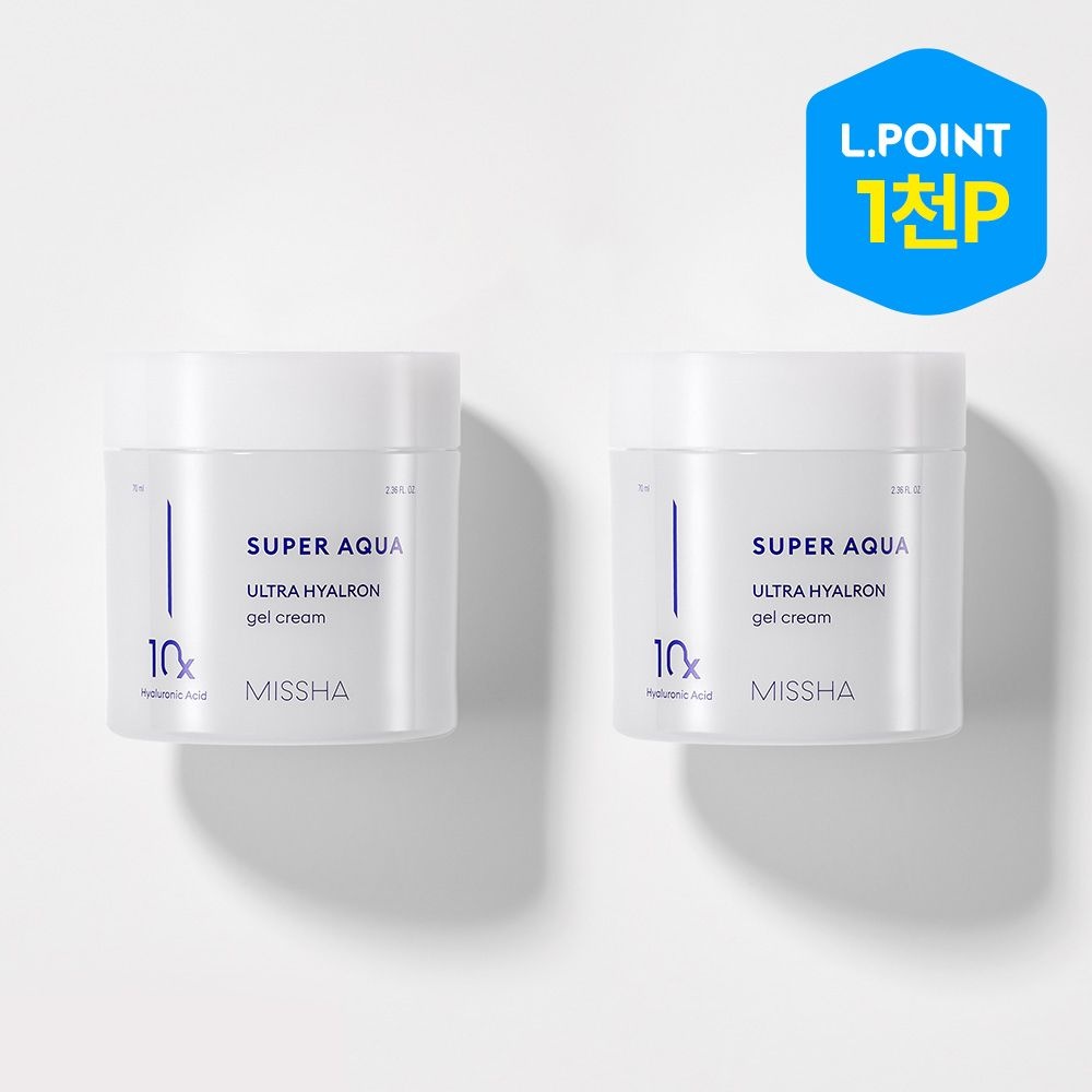 미샤 [미샤] 수퍼아쿠아 울트라 히알론 젤크림 70ml 2개 SET
