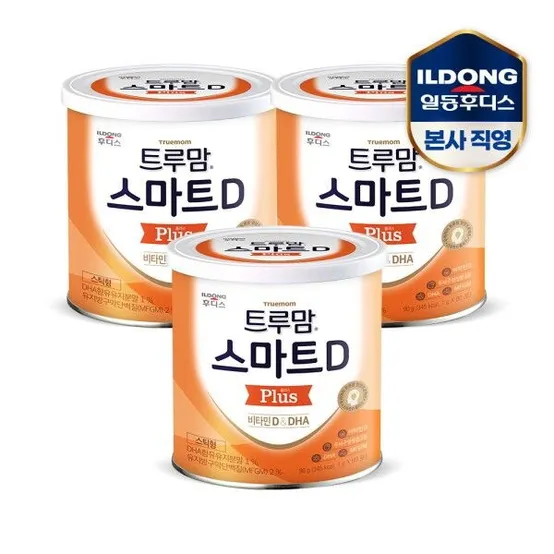 [일동후디스(주)] 트루맘 스마트D 플러스 90g 3캔