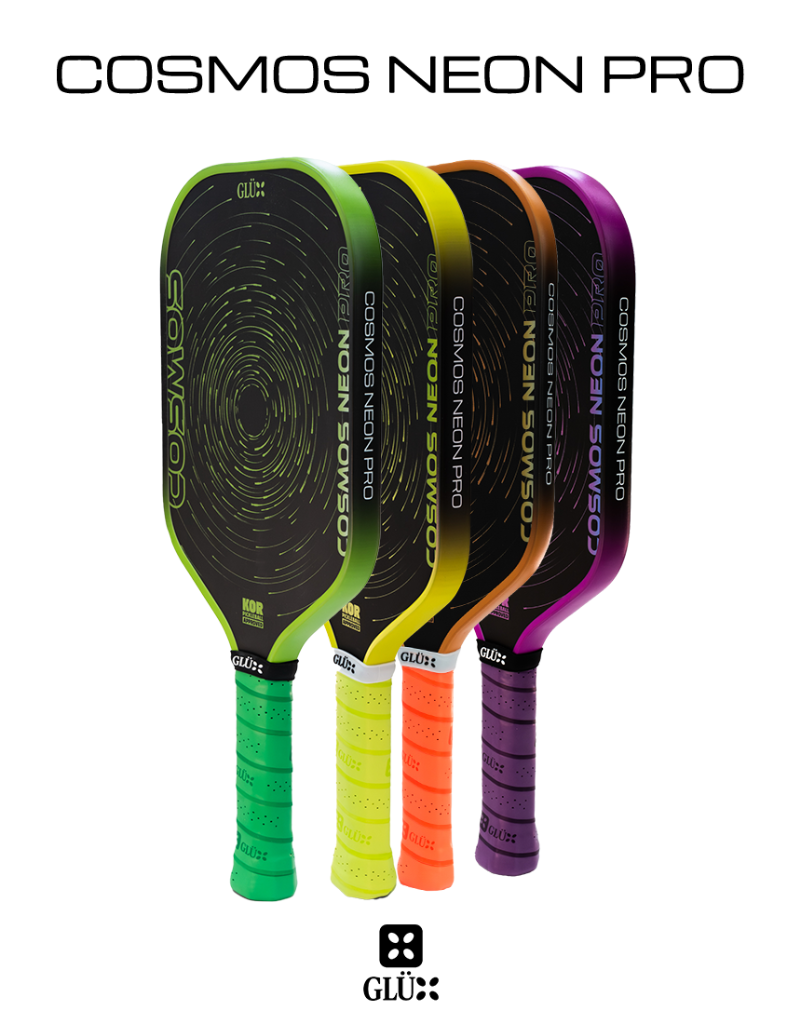 글룩스 [GLUX] 글룩스 피클볼패들 라켓 COSMOS NEON PRO 코스모스 네온 프로 16mm (4 Colors)
