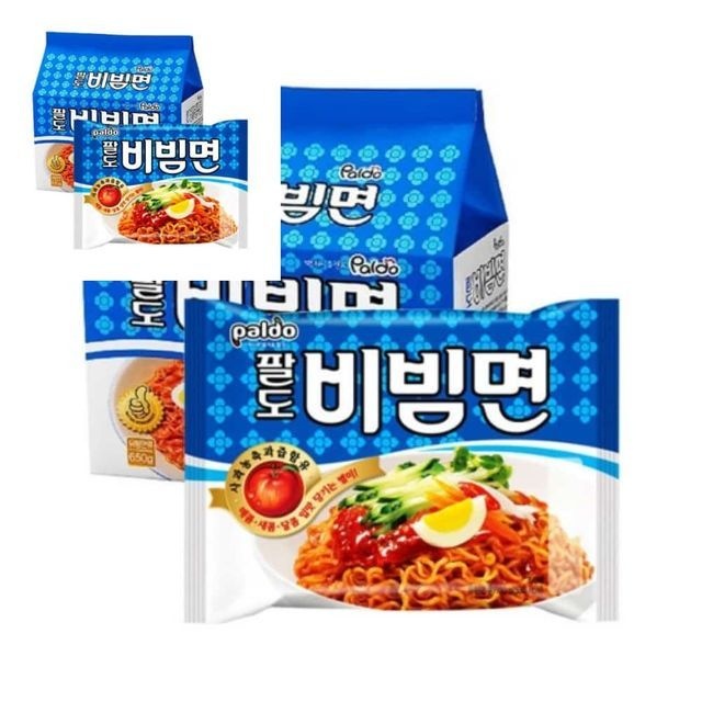 팔도 비빔면멀티 5개입 간편식사 간편한끼 점심식사대용 아침대용