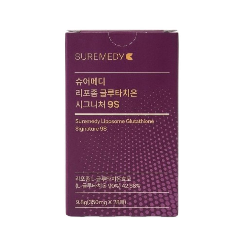 슈어메디 리포좀 글루타치온 시그니처 9S 프리미엄 28매 1개