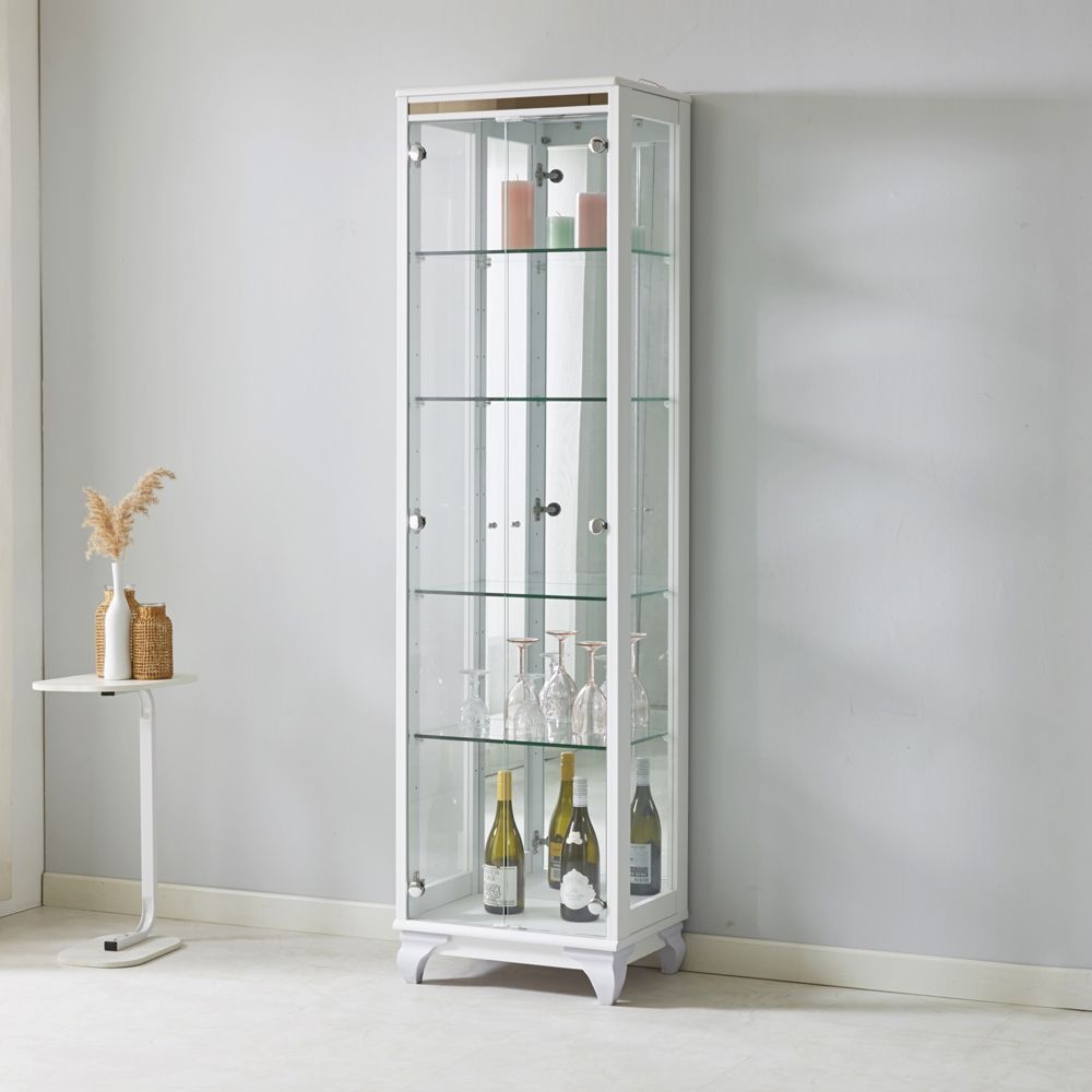 이지-프리미엄 500-5단 장식장 유리 진열장 3colors