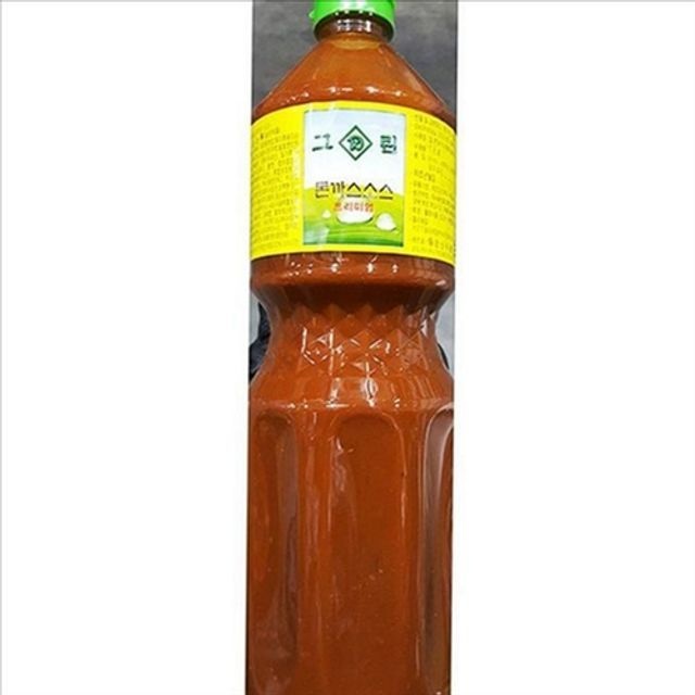 그린식품 프리미엄 돈까스 소스 맛집 돈가스 소스 2kg 대용량 업소용